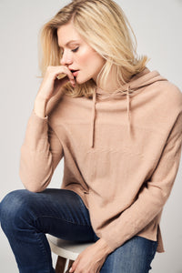 High Low Cashmere Hoodie111322277331112