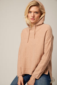 High Low Cashmere Hoodie611010435416232