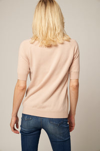 Short-Sleeve Cashmere Sweater411087380119720