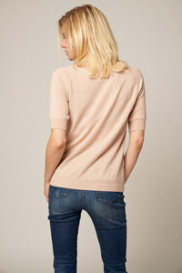 Short-Sleeve Cashmere Sweater1111087380152488