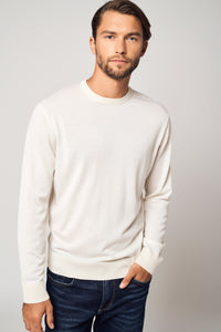 Relaxed Crew Neck Cashmere Sweater411328061636776