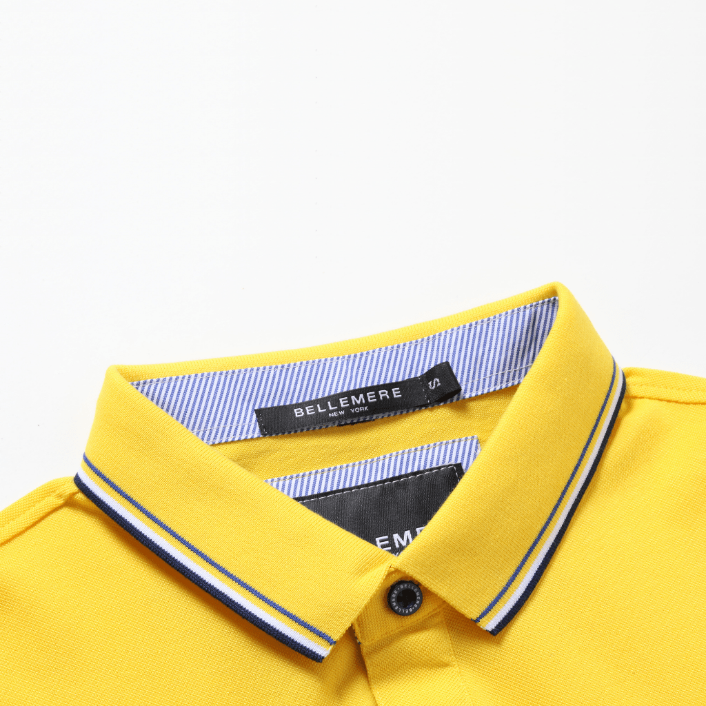 men-s-polo-with-striped-collar-and-cuff