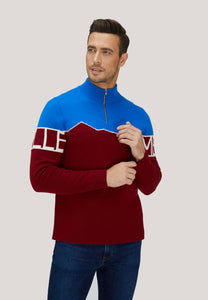 Merino Super Fine Mountain Print Sweater332026498400498