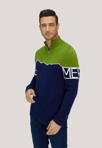 Merino Super Fine Mountain Print Sweater1132026498695410