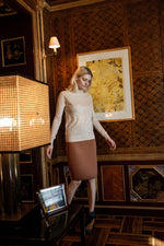 Charger l&#39;image dans la galerie, Fancy Merino Wool Skirt
