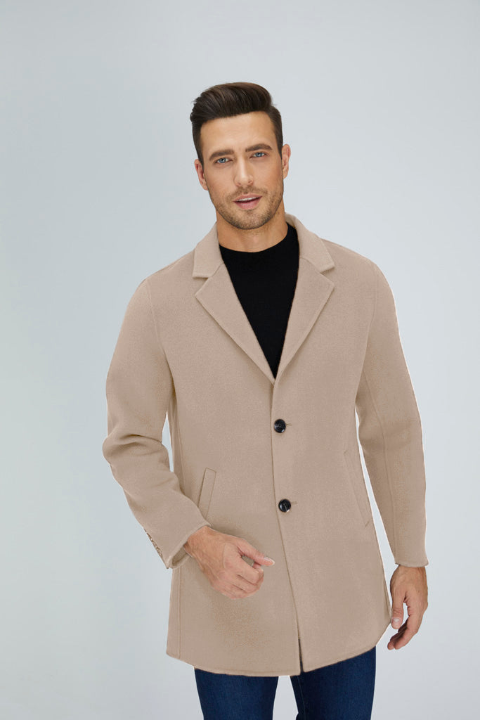 Wool Blend | Men Coat | Long Coat | Wool Coat | Bellemere New York