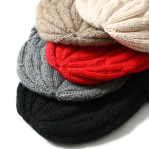 Twisted-Ribbed Cashmere Hat311840308510888