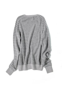 Aesthetic Striped Cashmere Sweater311280715841704