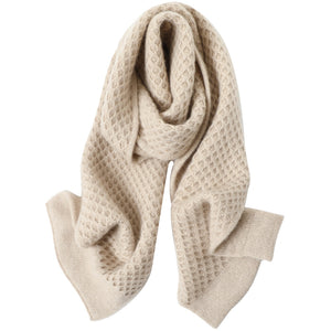 Shell-Knit Cashmere Scarf511092115652776