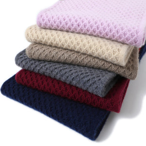 Shell-Knit Cashmere Scarf611092115128488
