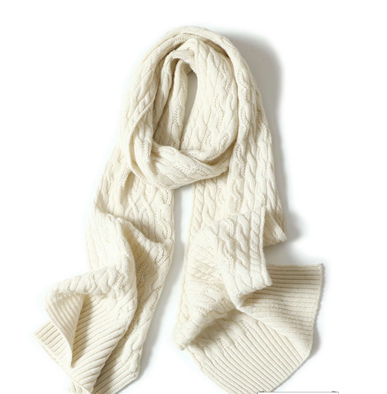 Suave Rope Cashmere Scarf