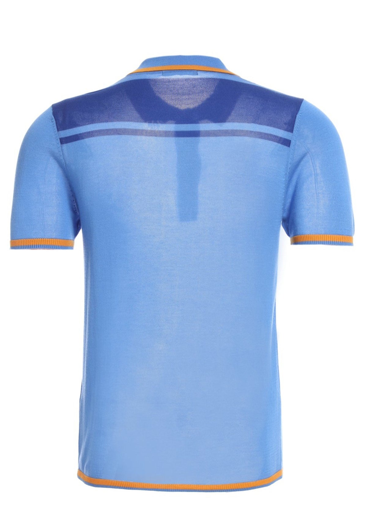 Men’s Two-Tone Contrast Tencel Polo | Blue Size S M L XL XXL | Bellemere New York 100% Sustainable Fashion | 100% Tencel | Tennis & Golf Polo Shirt