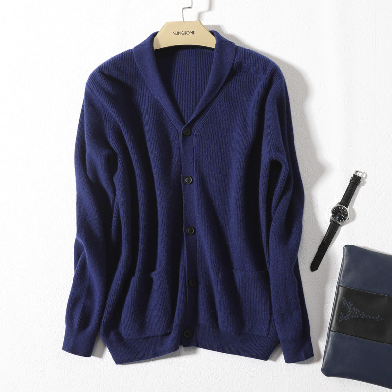Merino Wool | Cardigan Jacket | Men Sweater | Bellemere New York