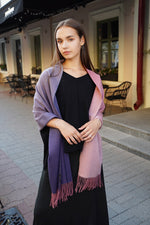 Load image into Gallery viewer, Multicolor Gradient Shawl / Scarf
