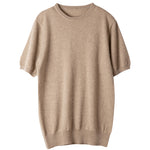 Charger l&#39;image dans la galerie, Trendy Short-Sleeve Cashmere Top
