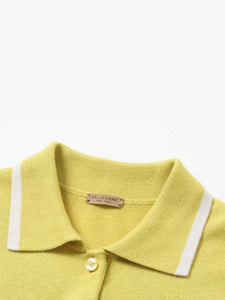 Silk Cashmere Polo T-Shirt1921807996666024