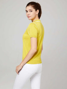 Silk Cashmere Polo T-Shirt721807996338344
