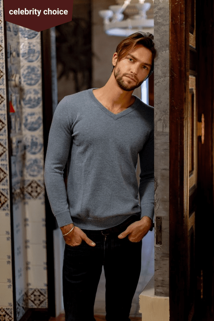 Cashmere V Neck Sweater