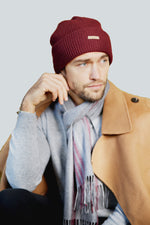 Load image into Gallery viewer, Cuffed Cashmere Beanie
