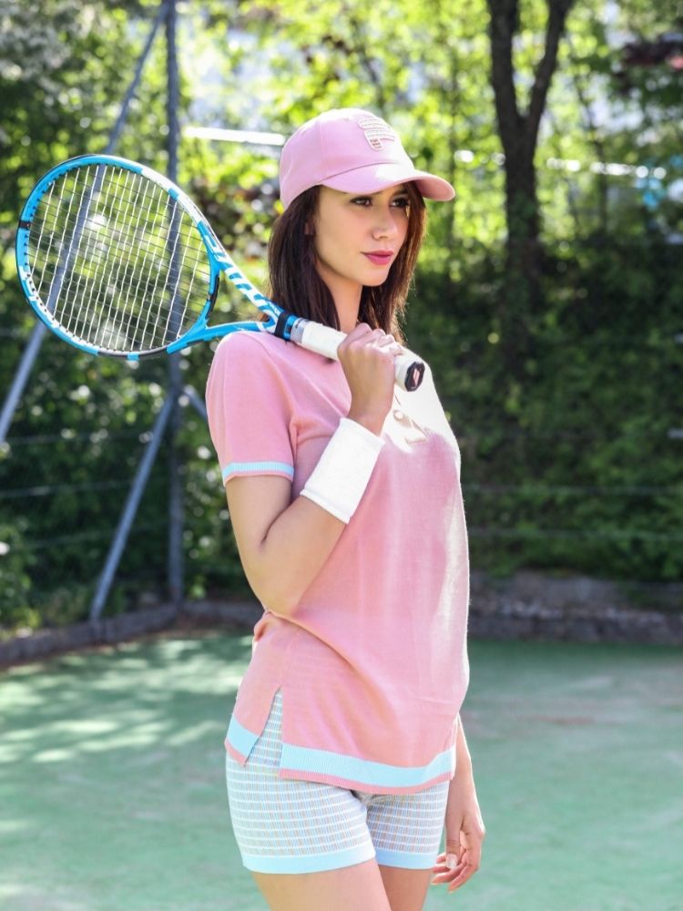Fitted Tencel Tennis Dress Set