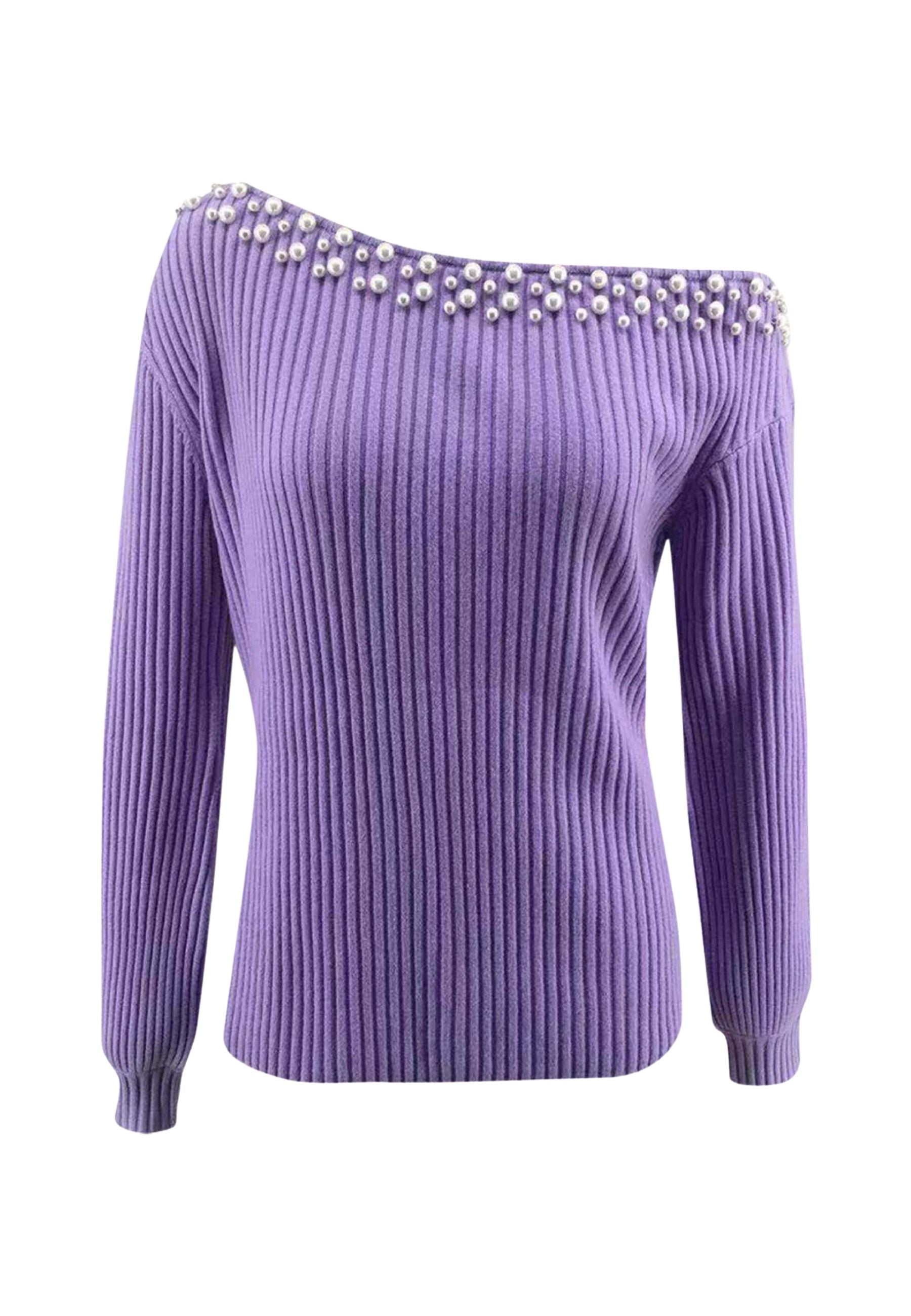 Merino Wool Cashmere | Off Shoulder Top | Women Top Shirt | Bellemere New York